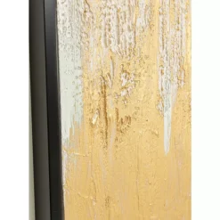 KARE Design Bilder-Gerahmtes Bild Abstract Weis 80X120Cm