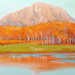 KARE Design Bilder-Gerahmtes Bild Autumnal 120X120Cm