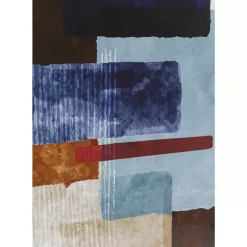 KARE Design Bilder-Gerahmtes Bild Box Back Blau 60X80Cm