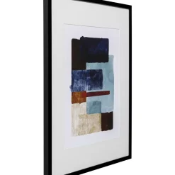 KARE Design Bilder-Gerahmtes Bild Box Back Blau 60X80Cm