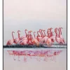 KARE Design Bilder-Gerahmtes Bild Dating Flamingos 100X120Cm