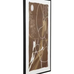KARE Design Bilder-Gerahmtes Bild Essence Lines 60X120Cm