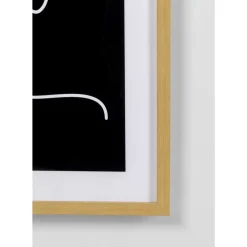 KARE Design Bilder-Gerahmtes Bild Faccia Arte Woman 60X80Cm