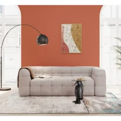 KARE Design Bilder-Gerahmtes Bild Faccia Arte Tri Colore 90X120Cm