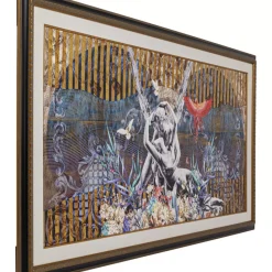 KARE Design Bilder-Gerahmtes Bild Lovers 180X106Cm