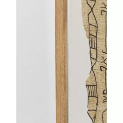 KARE Design Bilder-Gerahmtes Bild Native Spirals 50X150Cm