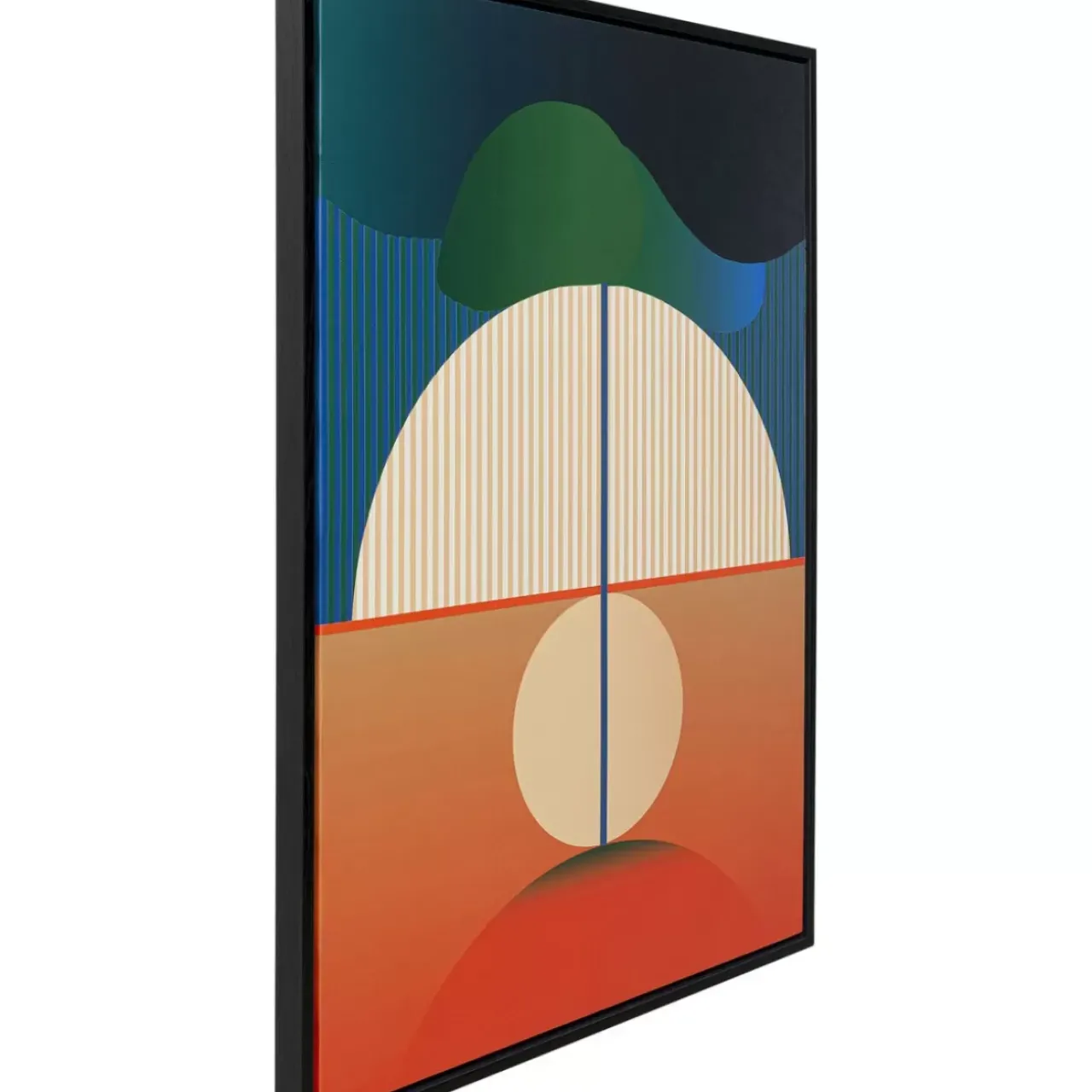 KARE Design Bilder-Gerahmtes Bild Sunrise 75X100Cm