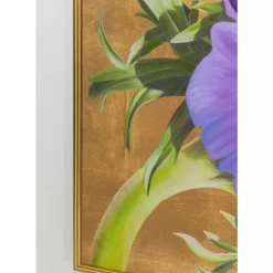 KARE Design Bilder-Gerahmtes Bild Violet 150X100Cm