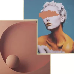 KARE Design Bilder-Gerahmtes Bild Wallart (2/Set) 160X80Cm