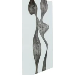 KARE Design Bilder-Glasbild Abstract Art Part Ii 80X120Cm