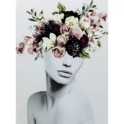 KARE Design Bilder-Glasbild Autumn Hair 80X120Cm