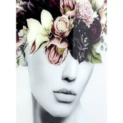 KARE Design Bilder-Glasbild Autumn Hair 80X120Cm