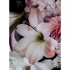 KARE Design Bilder-Glasbild Flowery Beauty 80X120Cm