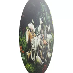 KARE Design Bilder-Glasbild Jungle Animals O120Cm