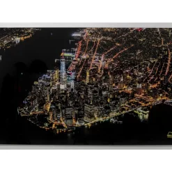 KARE Design Bilder-Glasbild Midnight City 180X120Cm