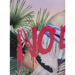 KARE Design Bilder-Glasbild No Drama 90X120Cm