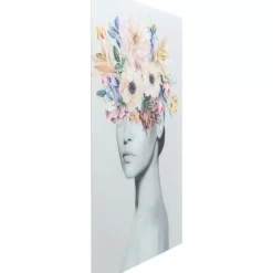 KARE Design Bilder-Glasbild Spring Hair 80X120Cm