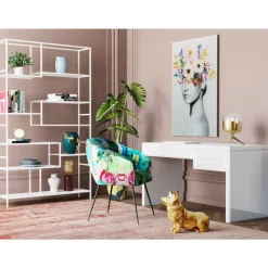 KARE Design Bilder-Glasbild Spring Hair 80X120Cm