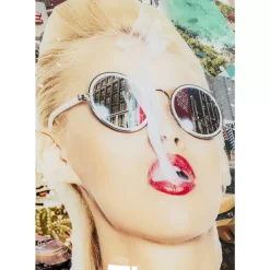 KARE Design Bilder-Glasbild Trendy Shopper 120X150Cm