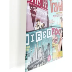 KARE Design Bilder-Glasbild Trendy Shopper 120X150Cm