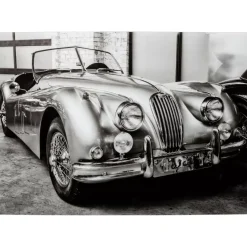 KARE Design Bilder-Glasbild Vintage Cabrio 150X100Cm