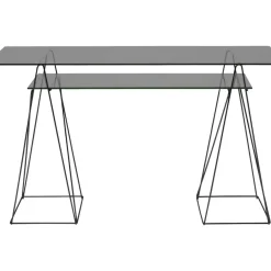 KARE Design Tische-Glasset Polar 8Mm Esg Smoke 130X65Cm