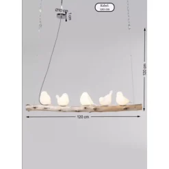 KARE Design Hängeleuchten-Hangeleuchte Animal Dining Birds