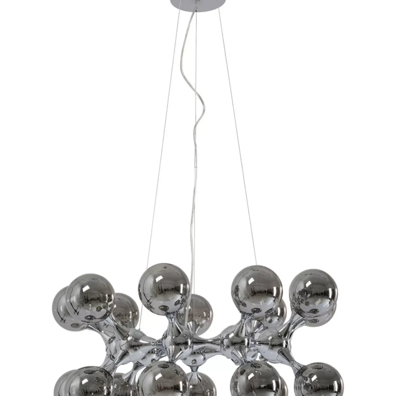 KARE Design Hängeleuchten-Hangeleuchte Atomic Balls Silber O74Cm