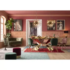 KARE Design Hängeleuchten-Hangeleuchte Beam Brass O72Cm