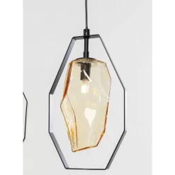 KARE Design Hängeleuchten-Hangeleuchte Diamond Fever Dining Schwarz 110Cm