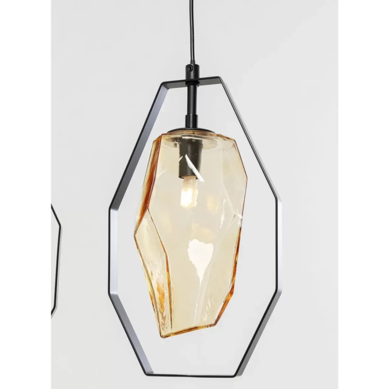 KARE Design Hängeleuchten-Hangeleuchte Diamond Fever Dining Schwarz 110Cm