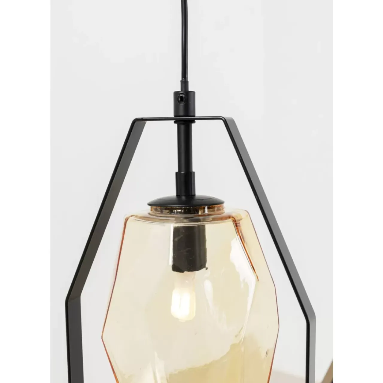 KARE Design Hängeleuchten-Hangeleuchte Diamond Fever Dining Schwarz 110Cm