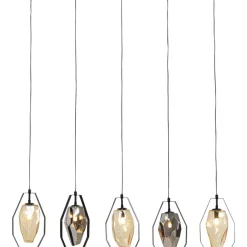 KARE Design Hängeleuchten-Hangeleuchte Diamond Fever Dining Schwarz 110Cm