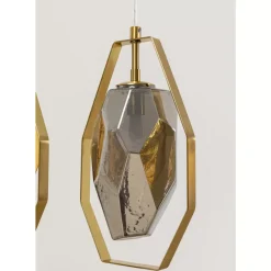 KARE Design Hängeleuchten-Hangeleuchte Diamond Fever Dining Brass 67Cm