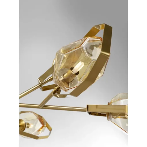 KARE Design Hängeleuchten-Hangeleuchte Diamond Fever Ufo Brass O106Cm
