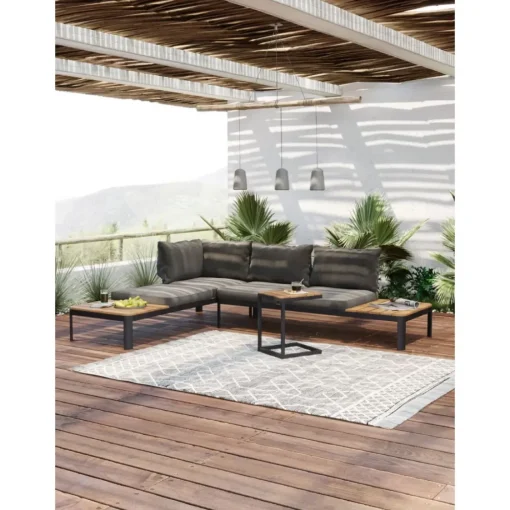 KARE Design Hängeleuchten-Hangeleuchte Dining Concrete Schwarz Tre
