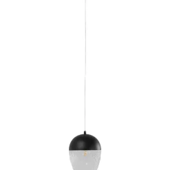 KARE Design Hängeleuchten-Hangeleuchte Frozen Schwarz Matt O20Cm