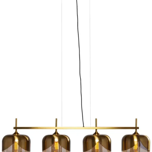 KARE Design Hängeleuchten-Hangeleuchte Golden Goblet Quattro O25Cm