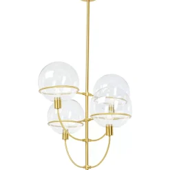 KARE Design Hängeleuchten-Hangeleuchte Lantern 4Er Brass