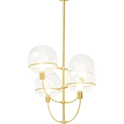 KARE Design Hängeleuchten-Hangeleuchte Lantern 4Er Brass