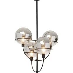 KARE Design Hängeleuchten-Hangeleuchte Lantern 4Er Schwarz