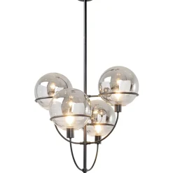 KARE Design Hängeleuchten-Hangeleuchte Lantern 4Er Schwarz