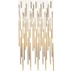 KARE Design Hängeleuchten-Hangeleuchte Living Vegas Deluxe Brass Led