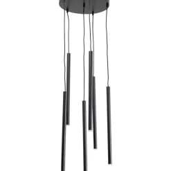 KARE Design Hängeleuchten-Hangeleuchte Living Vegas Rund Schwarz Matt O35Cm