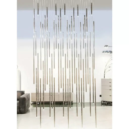 KARE Design Hängeleuchten-Hangeleuchte Living Vegas Deluxe Chrome Led