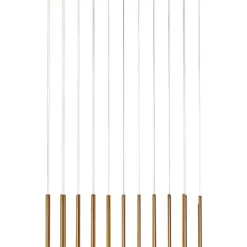 KARE Design Hängeleuchten-Hangeleuchte Living Vegas Brass Led