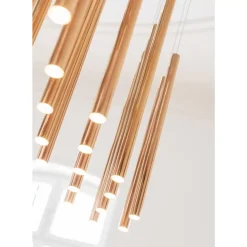 KARE Design Hängeleuchten-Hangeleuchte Living Vegas Brass Led