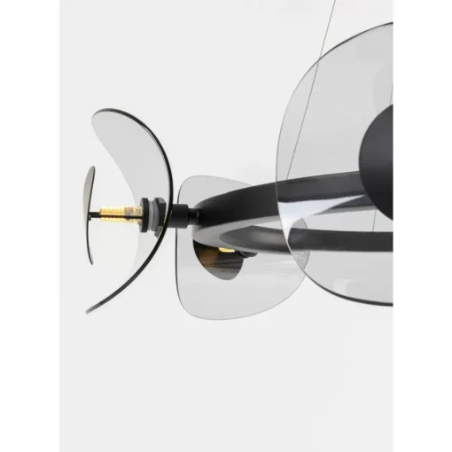 KARE Design Hängeleuchten-Hangeleuchte Mariposa Schwarz Smoke O81Cm