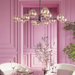 KARE Design Hängeleuchten-Hangeleuchte Molecules 12