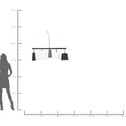 KARE Design Hängeleuchten-Hangeleuchte Parecchi Black 100